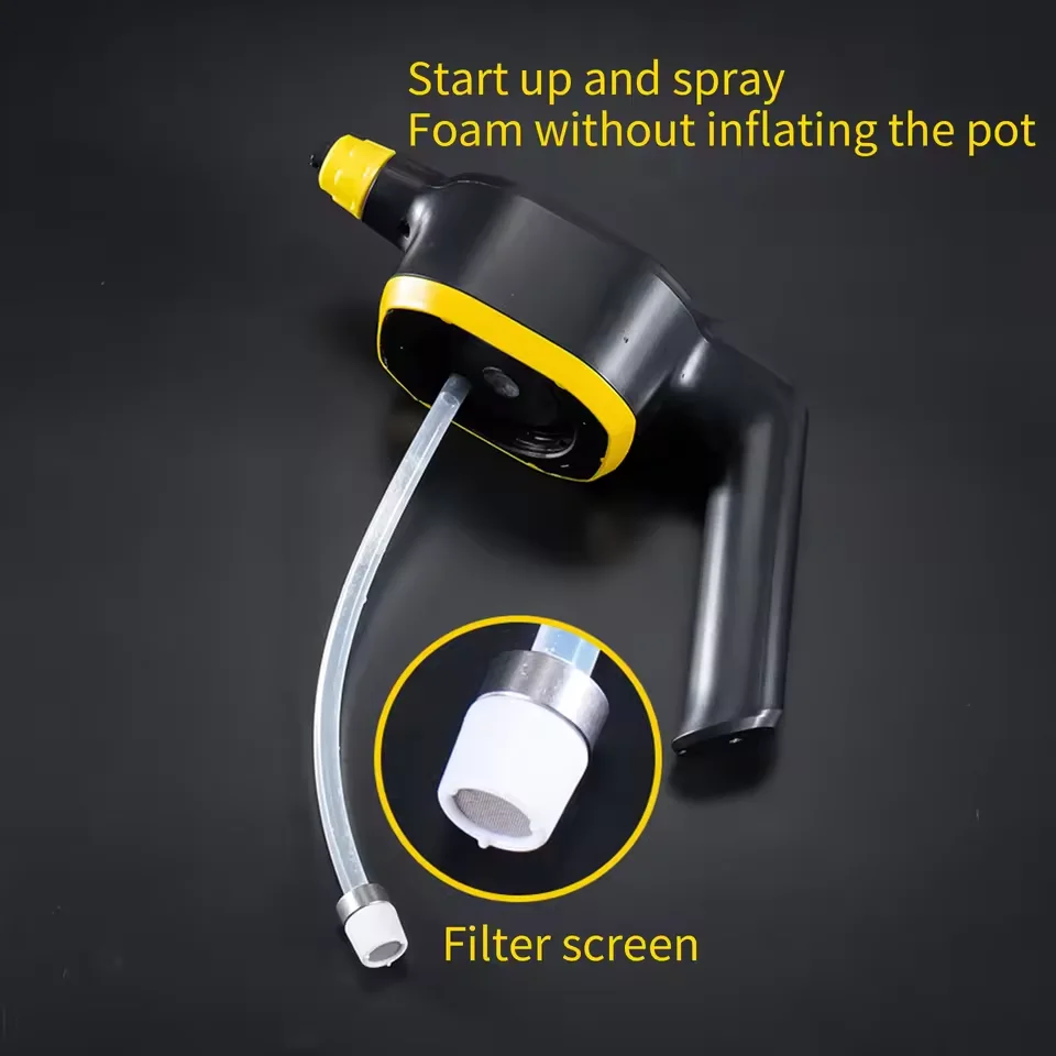 Electric Foam Cannon Sprayer for Car Wash and Motorcycle Cleaning, Adjustable High Pressure Gun - Image 4