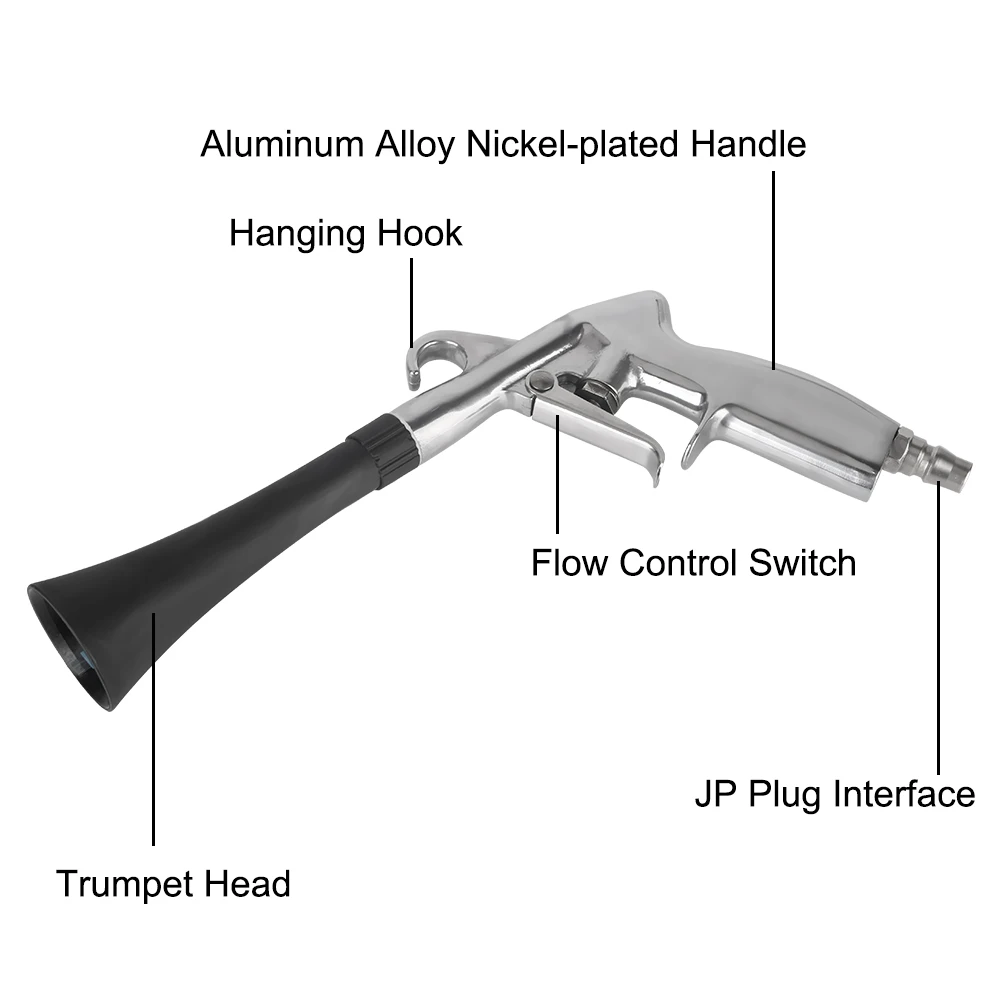 High Pressure Tornado Cleaning Gun, Air Blow Interior Detailing Tool for Car and Dust Removal - Image 6